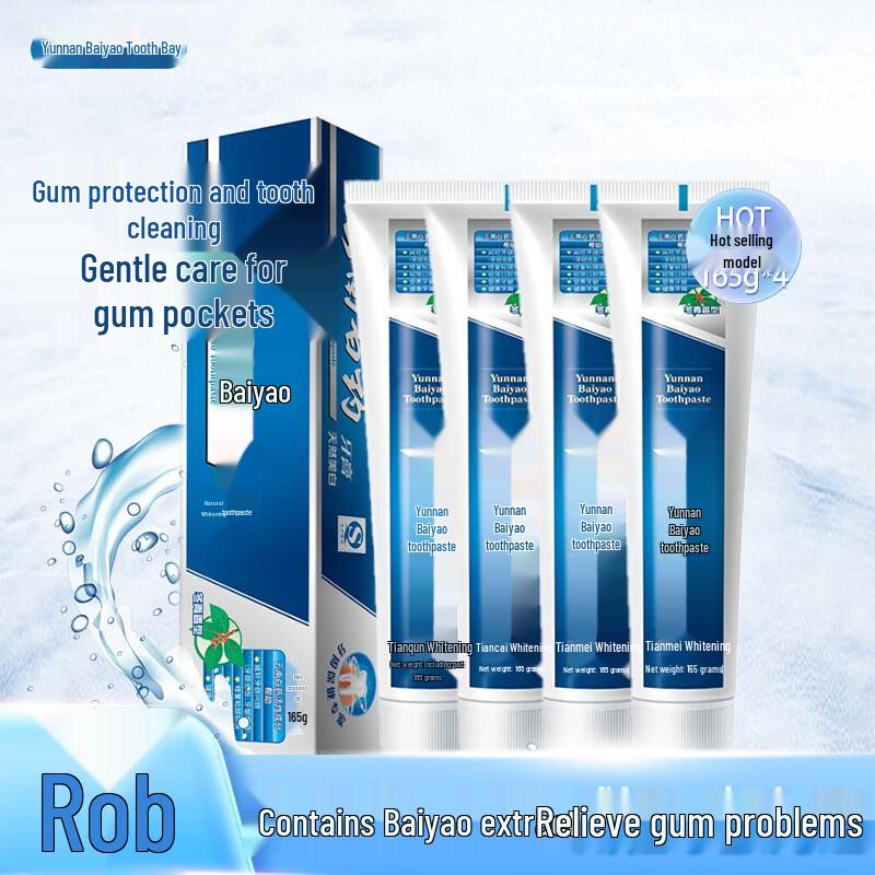 

Yunnan Baiyao Toothpaste for Gum Health & Fresh Breath