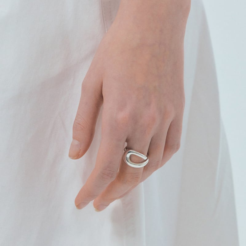 JYDDM 925 Loop Open Ring