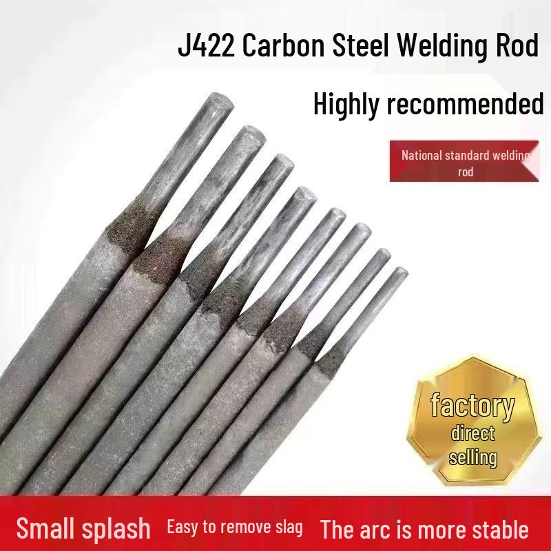 J422 Jinqiao Svetstråd 2,5/3,2/4,0 mm - Låga stänk, Lätt slaggborttagning, Kolstål, 1 kg