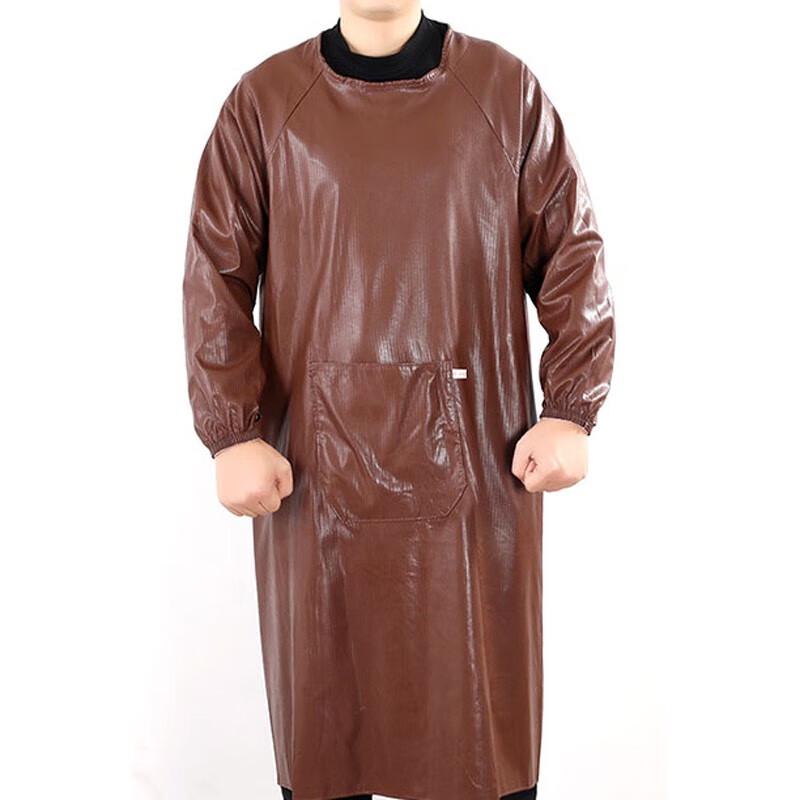 Hesdick Men's Waterproof Leather Apron