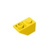 MOC 10PCS 3665 Inverted 45 2x1 Building Blocks Kit Slope House Castle Bricks Particle Educational Toy Children Birthday Kid Gift