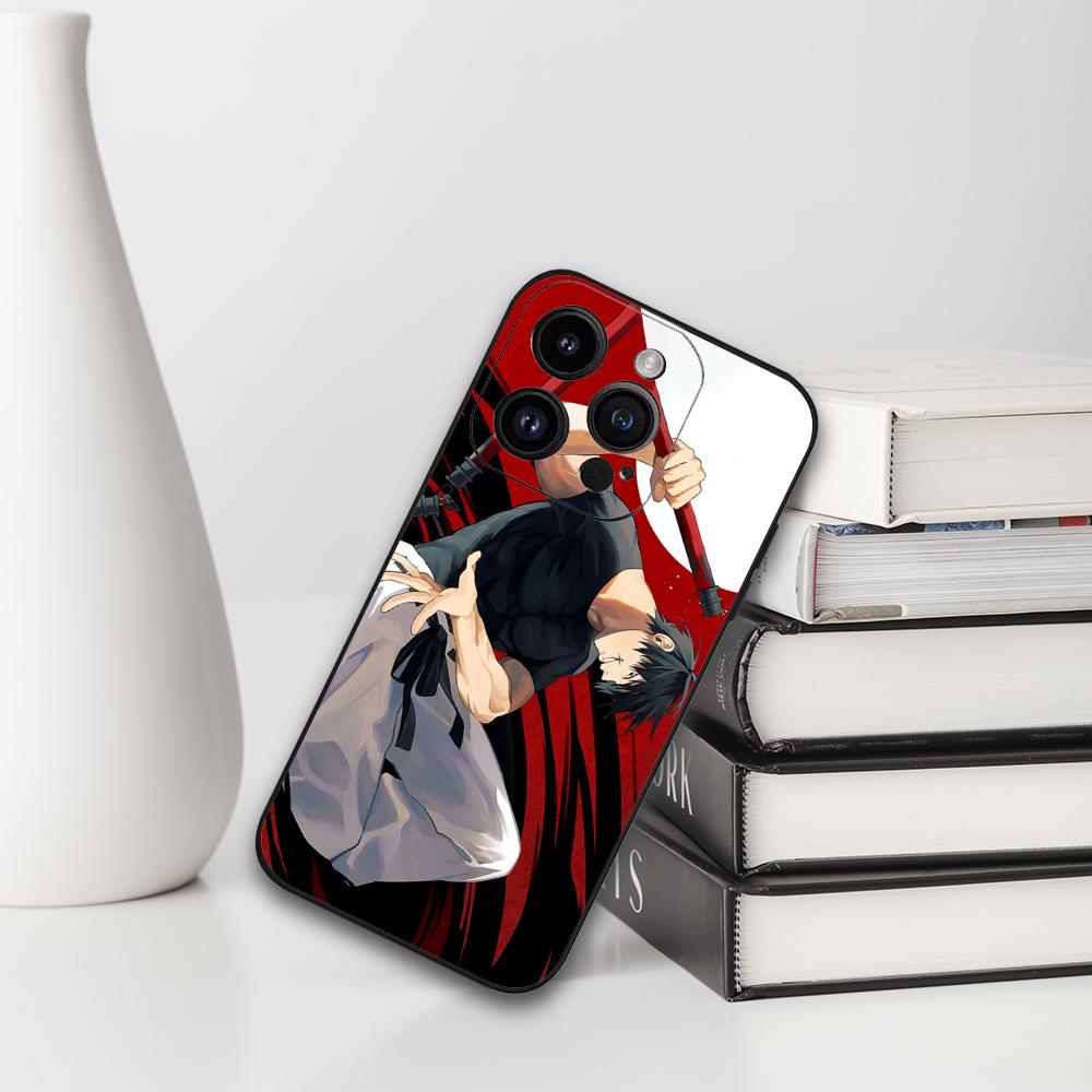 Toji Fushiguro Jujutsu Kaisen Phone Case For Iphone 16 15 11 13 14 Pro Max 7 8 Plus X Xr Xs Max 12mini Black Shell Cover Case