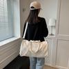 Stylish Travel Bag for Women Large Capacity Tote Carry On Luggage, Premium Faux Leather Sport Gym Bag