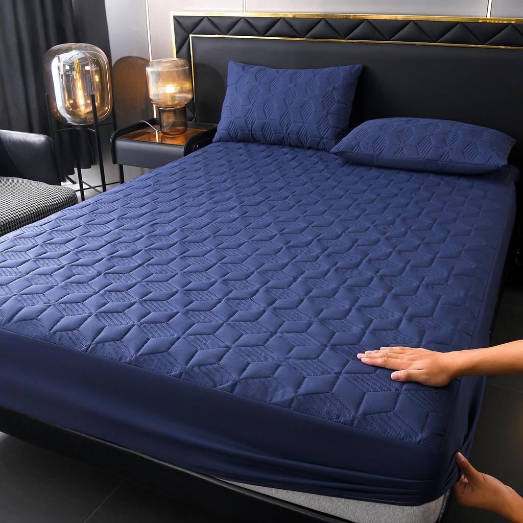 Gesteppter wasserdichter Spannbettlaken Matratzenschoner