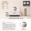 Chinese ceramic tea can creative panda household small storage tank sealed tank moisture-proof tank high-end gift box set