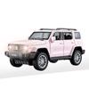 1/24 Scale Jeeps Wrangler Tank 300 Diecast Car Model Toy, Pull Back Toy Vehicle with Sound and Light for Kids Toddler Boys Girls Gift Collection