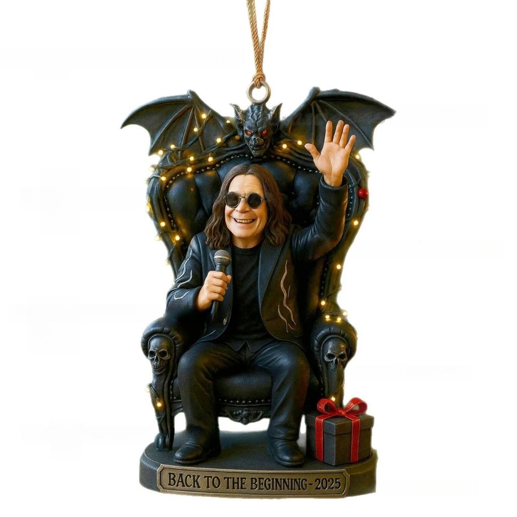 Új Forró Halloween Dekoráció Party Kellékek Lógó Ozzy Osbourne Vissza a Kezdetekhez Környező Jelenet Dekoráció Party Kellékek