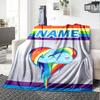 Customizable My Little Pony6 Throw Blanket – Personalized Name, All-Season Cozy Snug Blanket, Machine Washable, Personalized Blanket