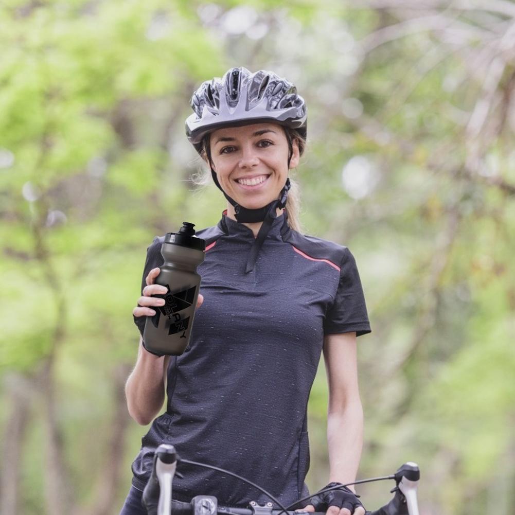 610ml Cycling Water Bottle With Holder Cage Screws Set Outdoor Fitness Sports Cycling Bicycle Sports Water Bottle bidon ciclismo