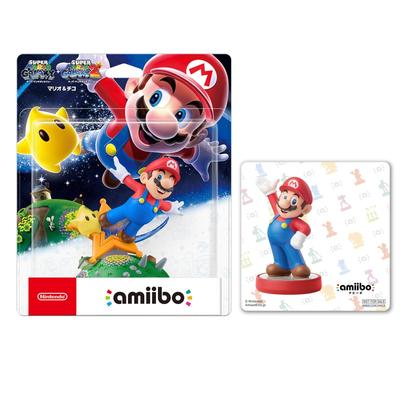 Amiibo Mario Luma Mario Adesivo Originale Incluso & (Super Serie) Bonus