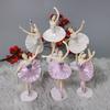 Lindas Figuras Miniatura de Meninas de Balé em PVC Perfeitas Para Enfeite de Bolo e Decoração de Casa de Bonecas