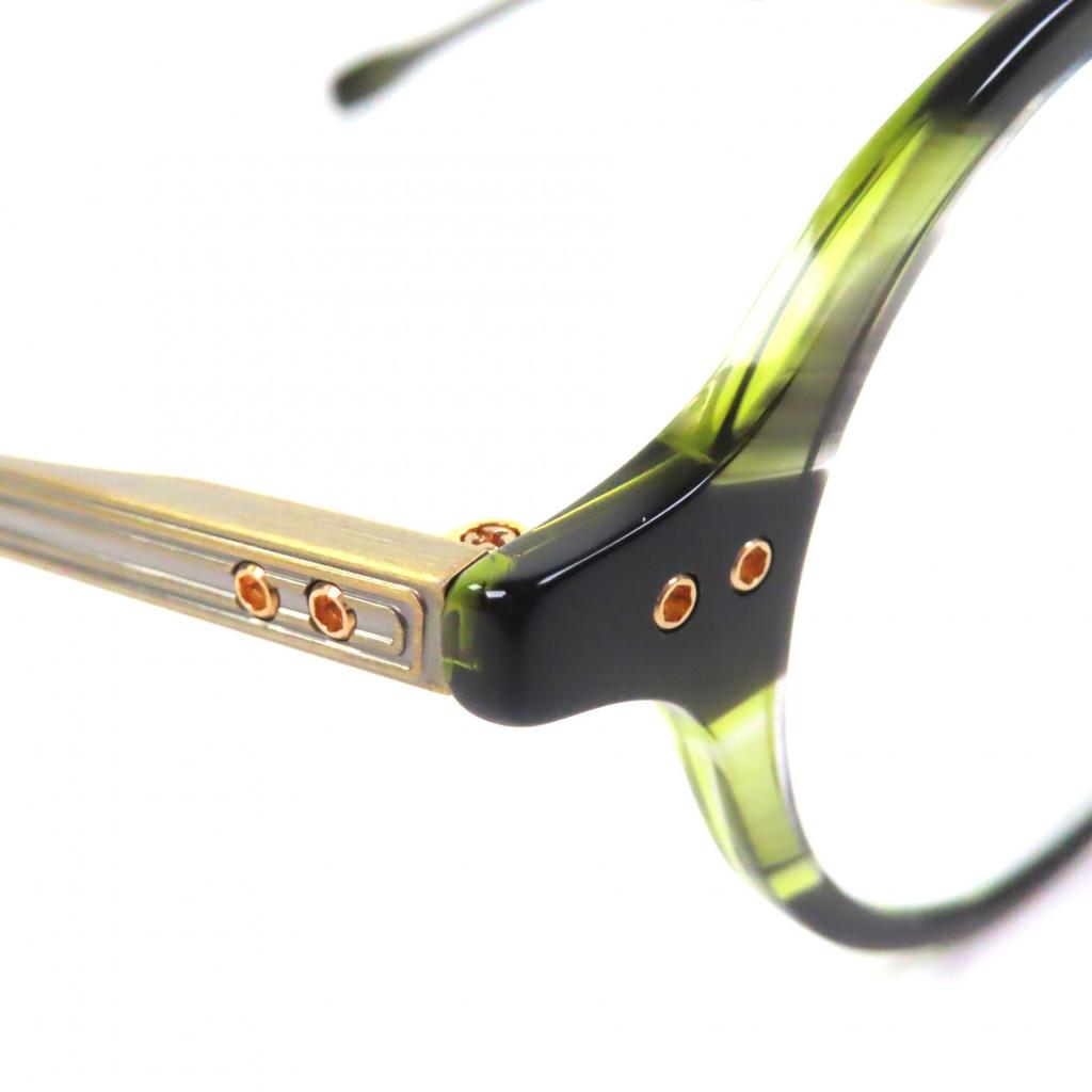 Pristine DITA Glasses ALATARA Aratara Marble Round Clear green mens DTX469 Used