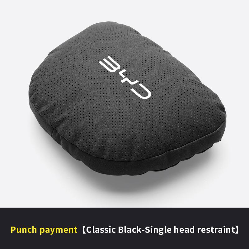 1PC For BYD Atto 3 Tang F3 E6 Yuan Plus Song Max F0 Qin G3 I3 Han Car Headrest Neck Support Seat Lumbar Cushion Soft Neck Pillow
