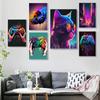 Gamer Controller Cool Gaming Poster and Prints Spel Kawaii Headphones Colorful Picture Wall Art Canvas Painting Room Decor Gifts