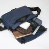 Wasserdichte Crossbody-Tasche für Herren, große Kapazität, Schulter-Umhängetasche für Handy, Tablet, Geldbörse, Regenschirm, Organizer, Reise, Arbeit, Sport