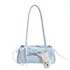 Fashionable Young Girl Style Bow Tie Bag with Shoulder Strap and Side Pocket Bag