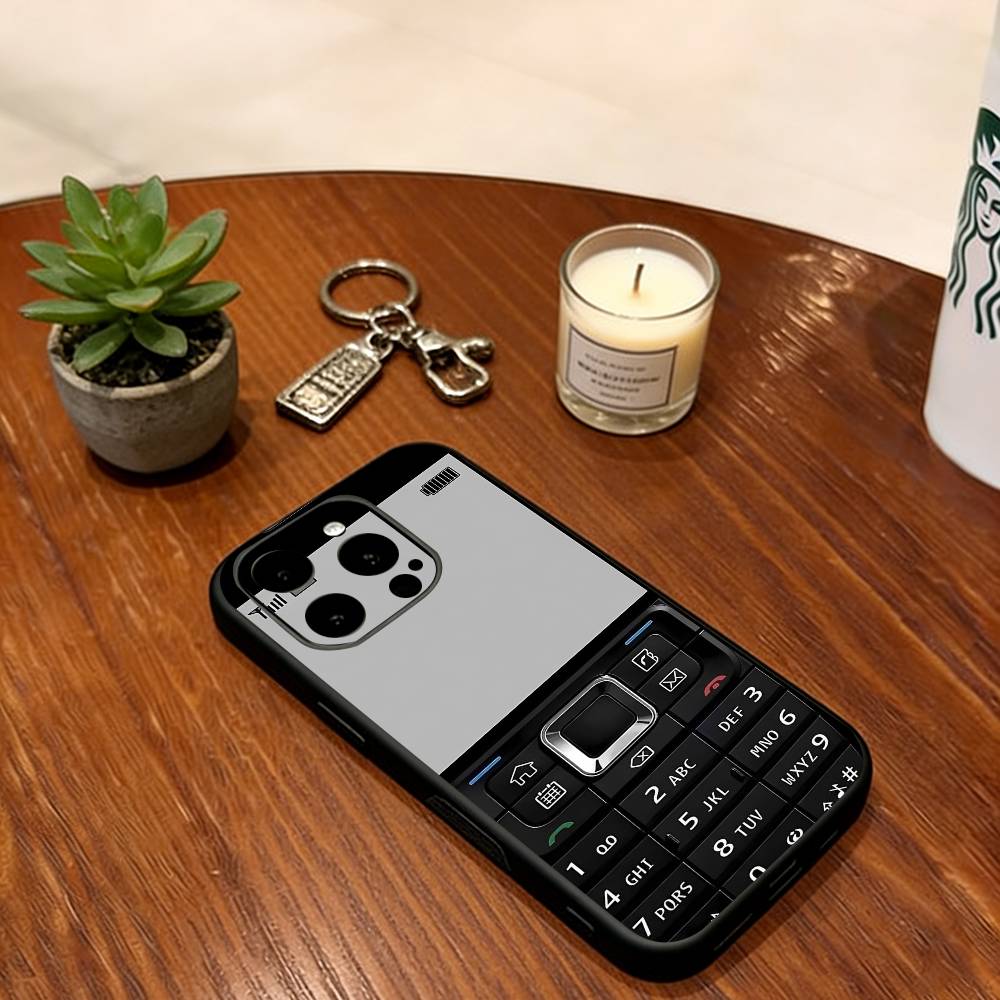 

Abstract Fun Design Phone Case Soft Silicone black For IPhone 17 16 15 14 13 12 11 X XR Plus Pro Max Plus iPhone14