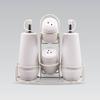 Keramische kruidenset 5-delig MAESTRO WHITE MR-20002-04S