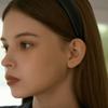 ANOETIC VOLUME LEATHER HAIRBAND_BLACK