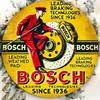 Bosch Metall Logotyp Plåtskylt Vintage Fordonsväggkonst