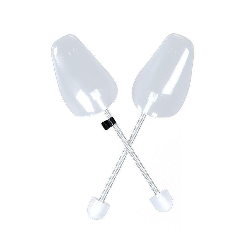 Elastic Adjustable Shoe Stretcher for Leather Shoes and Sneakers - Plastic Spring Shoe Shaper