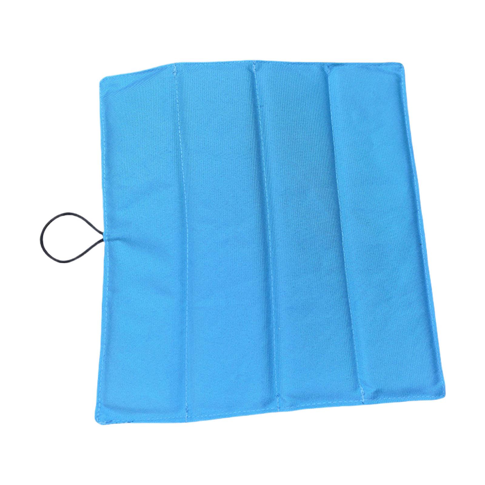 

Folding Sit Pad Waterproofs Seats Pad Camping Moistureproof Seats Pad Foldable Cushion Outdoor Picnics Sitting Pad синий
