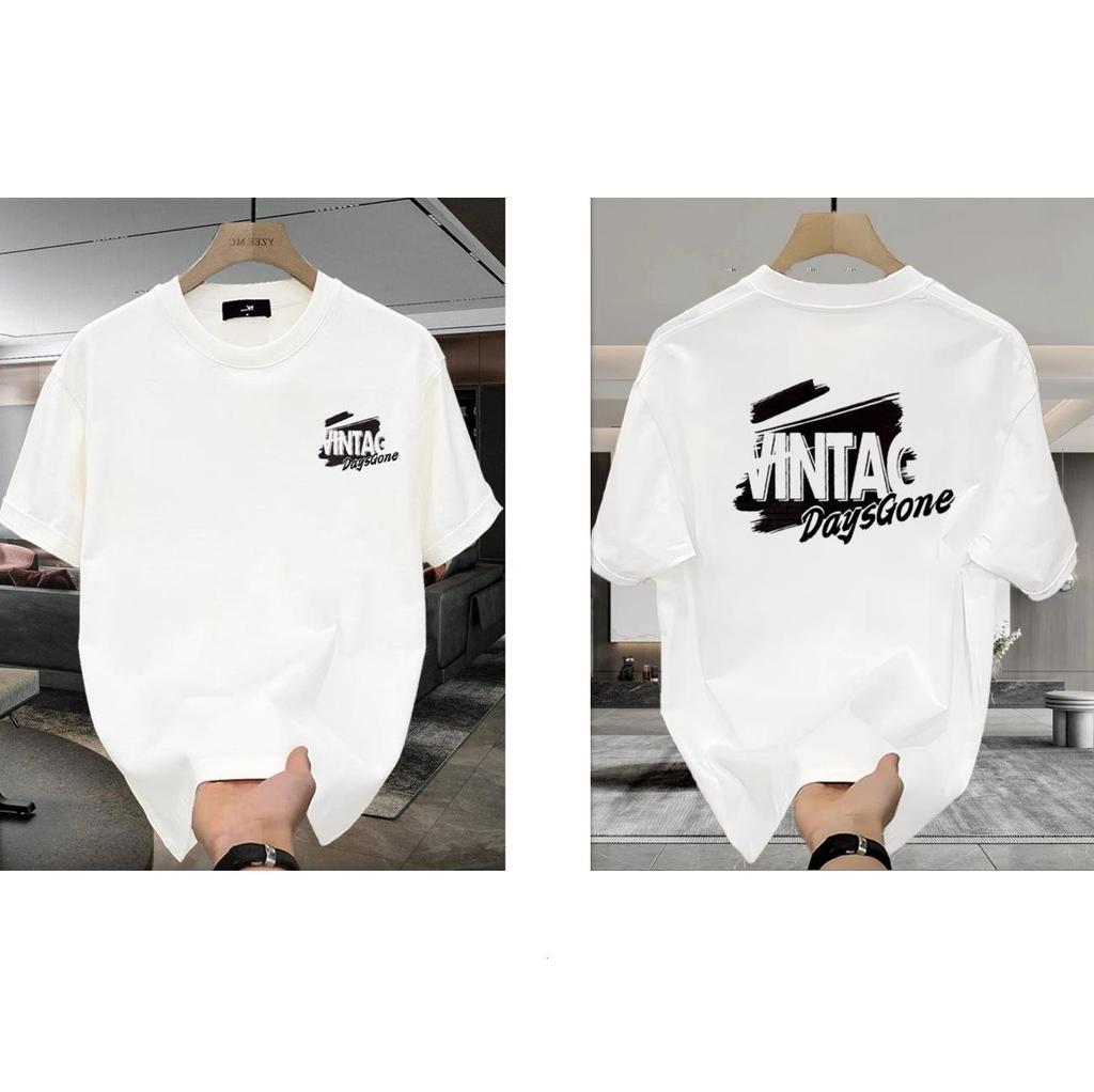 Men's Trendy Summer Loose Fit Short Sleeve T-shirt