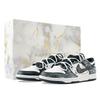 Dunk Ink Bambou Tai Chi Antidérapant Amorti Résistant à l'abrasion Bas Skateboard Chaussures Unisexe Noir Blanc HF5441-100(Team877-)