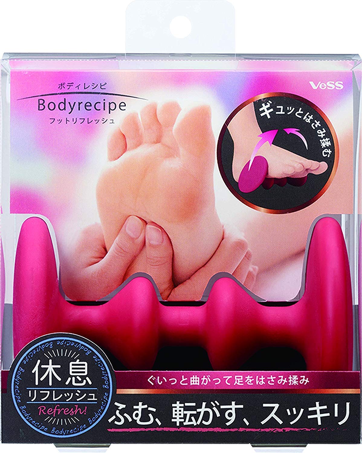 

Beth Body Recipe Foot Refresh Pink 1 piece (Regular) (x 1) розовый