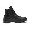 Converse Chuck Taylor All Star Lugged High Top Black Women's Leather Sneakers 573064C