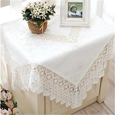 Žakárové ubrusy Manteles Bordados Svatební dekorace do bytu Vyšívané krajkové ubrusy Kulatý povlak na ubrus