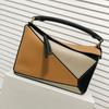 Geometric Mini Diamond Soft Leather Women's Crossbody Handbag