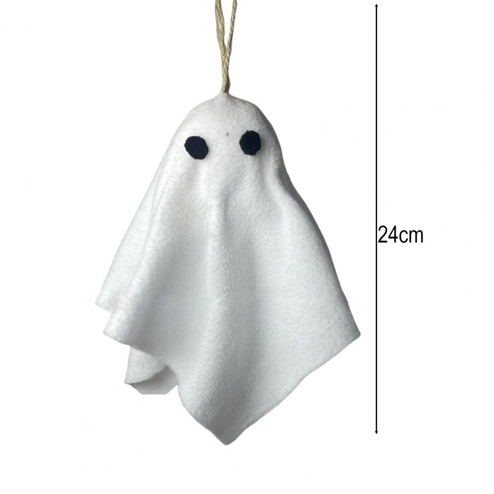 Cute Ghost Decor for Halloween Spooky Halloween Hanging Ghost Decorations for Home Party Yard Bedroom Small White Cloth for Tree