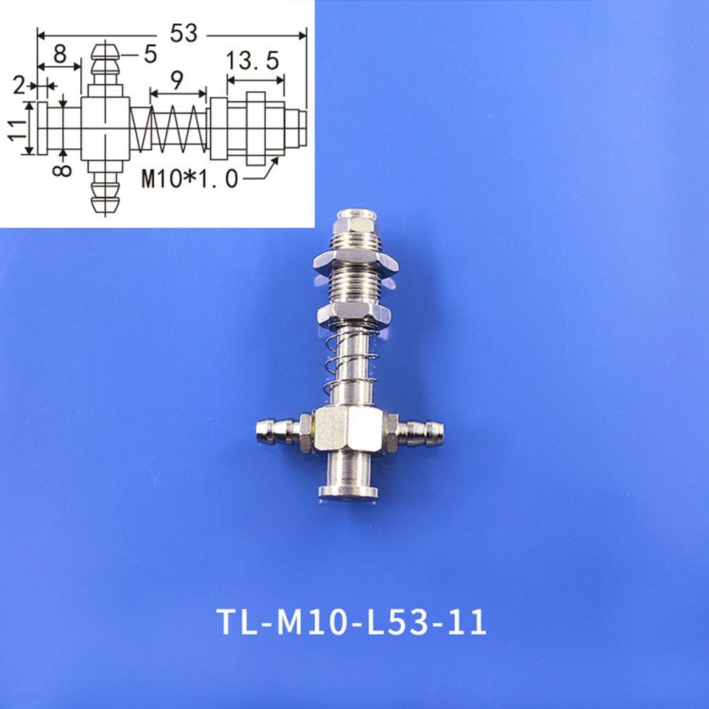 1Pcs M10 Vacuum Suction Cup Base Holder Vacuum Nozzle Rod  for Pneumatic Manipulator Mechanical Arm