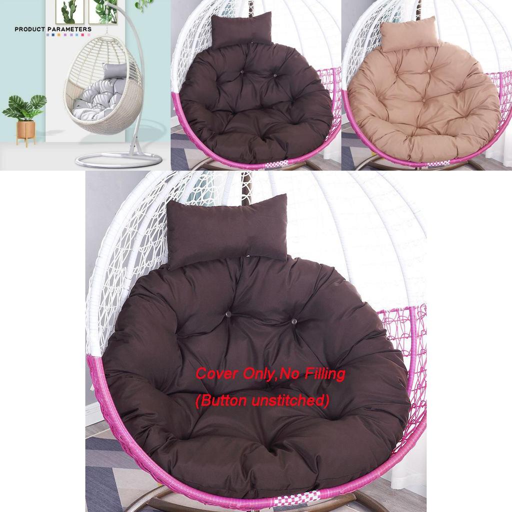 Cuscino per Sedia a Dondolo in Rattan, Tappetino Morbido, Copertura per Comfort e Stile Indoor Outdoor