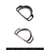 For Mercedes Benz Smart 451 Fortwo 2009-2015 Car Dashboard Display Meter Ring Speedometer Gauge Cover Trim Frame Accessories