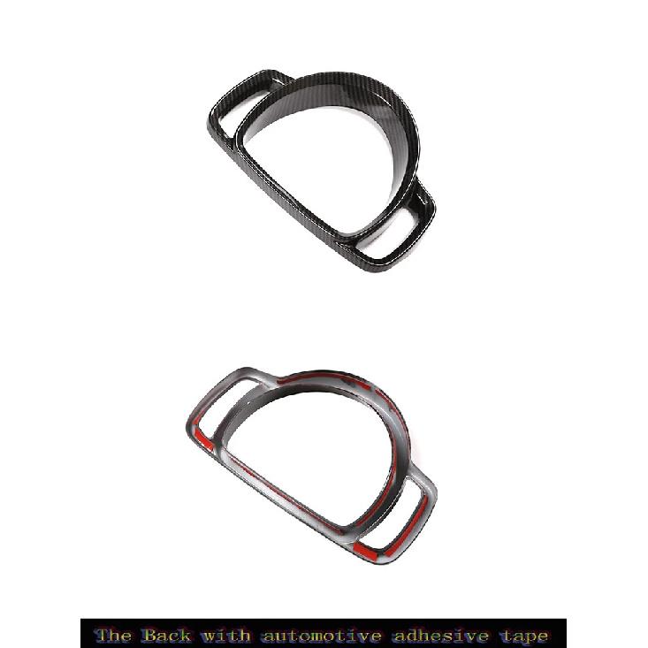 For Mercedes Benz Smart 451 Fortwo 2009-2015 Car Dashboard Display Meter Ring Speedometer Gauge Cover Trim Frame Accessories