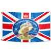 UK Queen Elizabeth II 70th Anniversary Flag 2022 Platinum Jubilee Banner Hanging Decoration