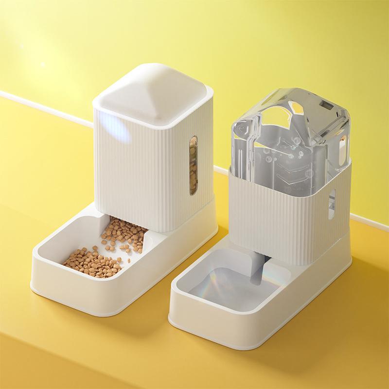 Cat Water Dispenser Dog Automatic Feeder Pet Cat Bowl Non-wet Mouth Cat Basin Dog Bowl Water Dispenser Supplies