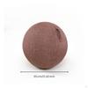 Exercise Ball Cover with Handle Woven Textured for Yogis, Pilates, Home Gym