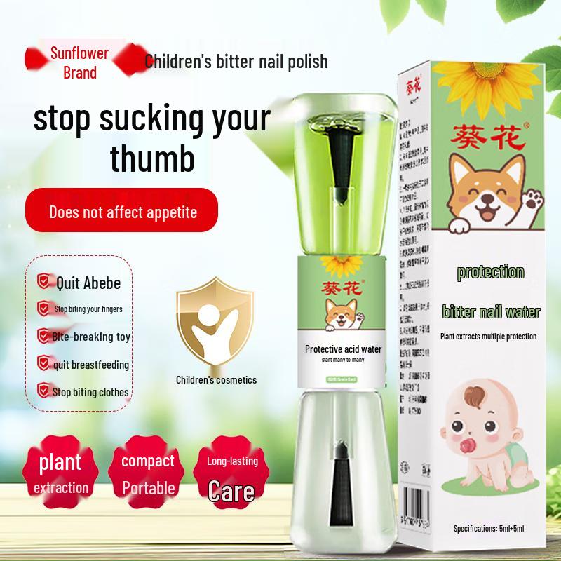 

Baby Anti-Thumb Sucking & Weaning Bitter Nail Solution
