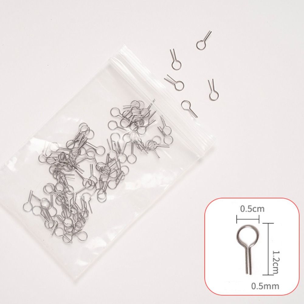 

100pcs High Temperature Resistance Hanging Firing Hook Pyrography Wire Tips Wire Pendant S-P Type