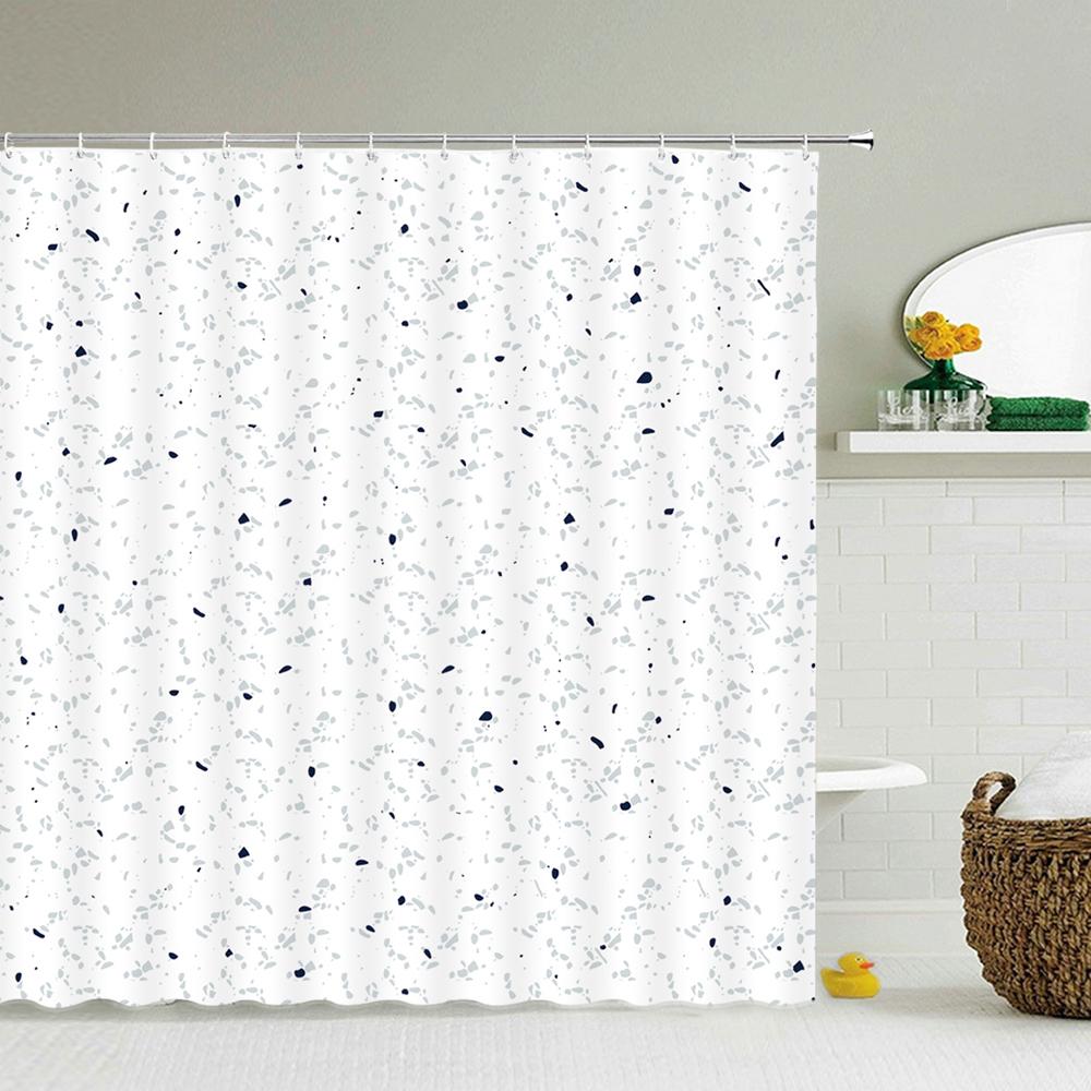 Cat Cartoon Animal Print Shower Curtain Bathroom Bathtub Shower Cover Shower Curtain With 12 Hooks Shower Curtain