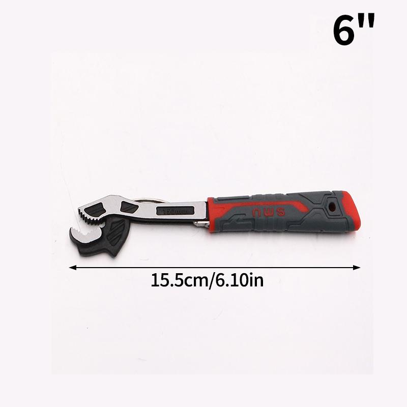 Universal Adjustable Ratchet Wrench Multifunctional Spanner Hand Repair Tool for Nuts and Bolts