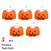 1-20PCS Halloween LED Pumpkin Electronic Candles Lights Halloween Horror Party Night Lights Home Porch Haunted House Decorations