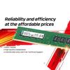 Kingston Desktop-PC DDR4 32GB x Unbuffered mit lebenslanger Garantie Speicher, 3200MT/s, 1, CL22, 1,2V, Non-ECC, DIMM, KVR32N22D8/32,