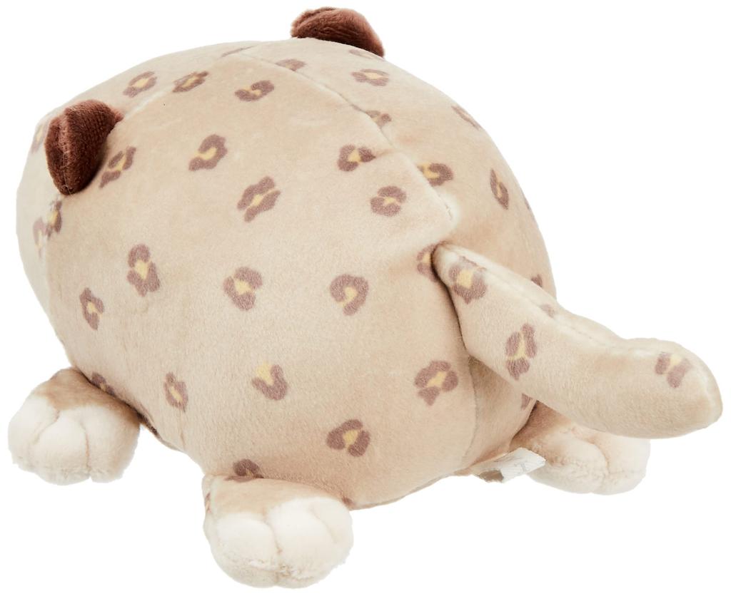 Livheart Mascot Marshmallow Animal Belle the Leopard 11cm Fluffy and Squishy (approx. long) 78240-82