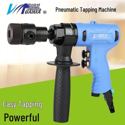 Powerful Hundred Horses Pneumatic Threading and Tapping Machine M3-M12