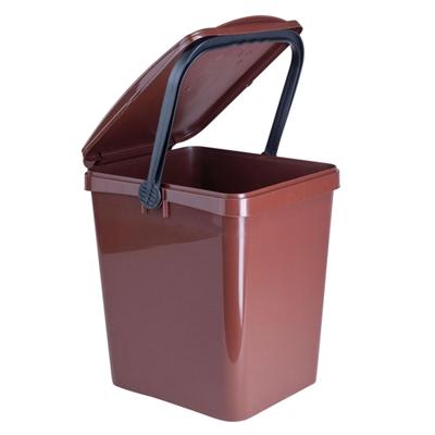 Bin Container for Sorting BIO Waste URBA 21L Brown