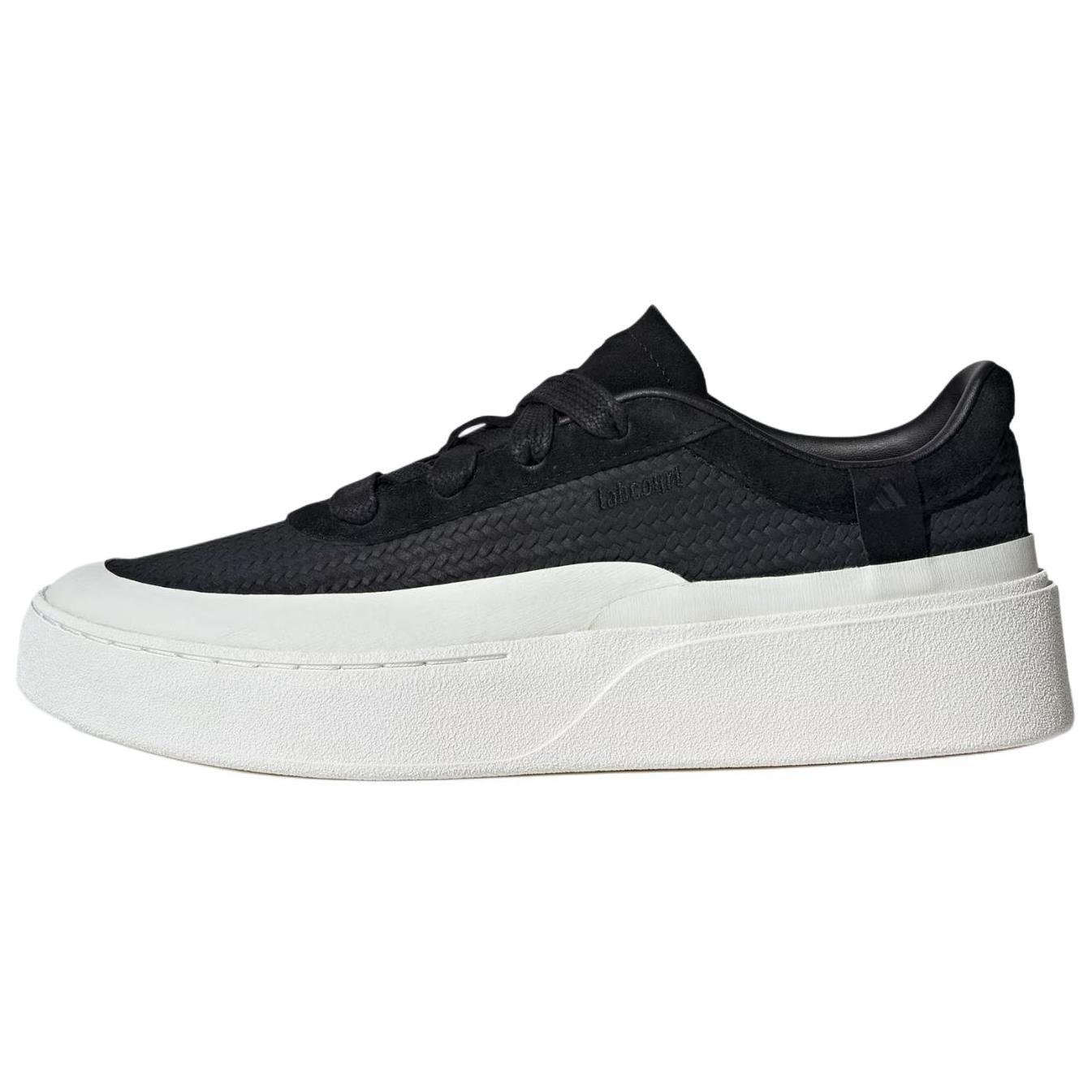 

Adidas Labcourt Skateboard Shoes Unisex Black White - KJ4572 36.5